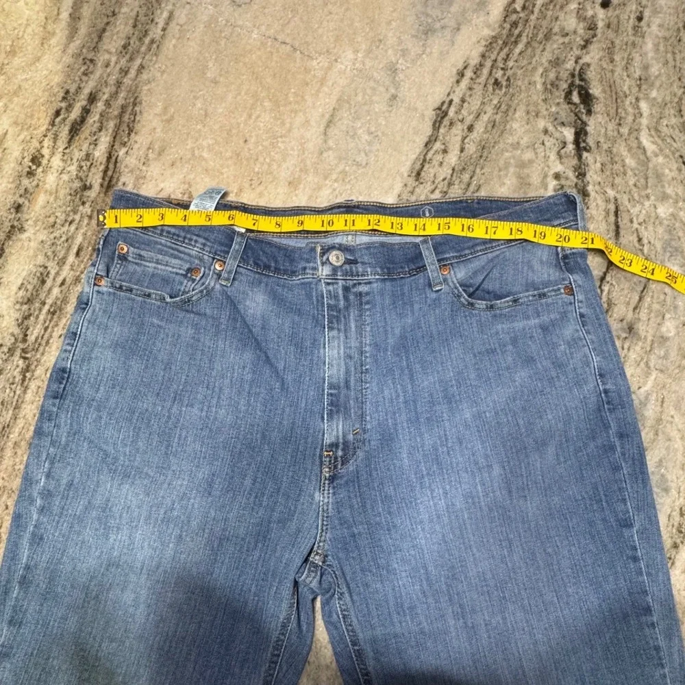 Levi's 541 Athletic Taper Jeans Mens 42x32 All Seasons Tech Blue Medium Wash